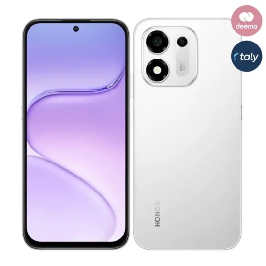Honor X7e Plus 5G Phone S6GB RAM 128GB 6.87-Inch - Silver